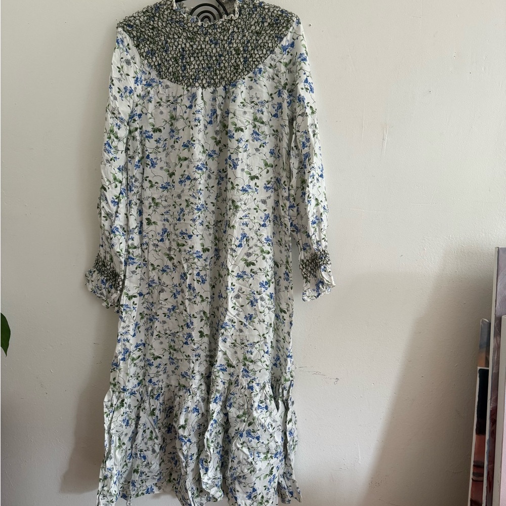 Floral Long Sleeve Dress